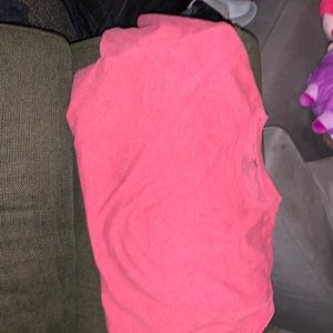 plain red short sleeve shirt